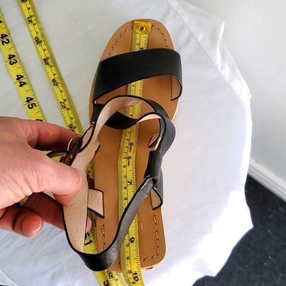 NEW Louise et Cie Palina Platform Wedge Sandal, Size 6, 6.5, 7, 8.5, 9, 10 Black - Picture 9 of 9